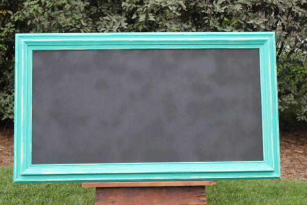 F5: Turquoise Chalkboard -XL
