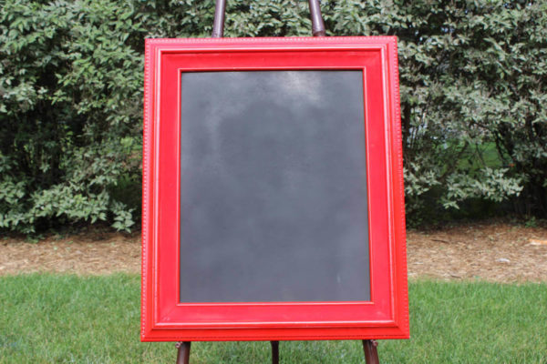 F38: Red Chalkboard