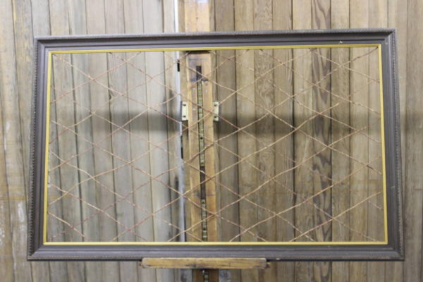 Wood Frame with Diagonal Twine