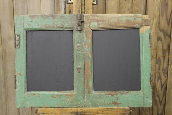Rustic Green 2-Panel Chalkboard