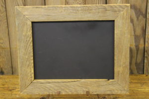 F82: Plain Barn Wood Chalkboard