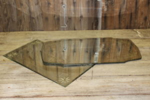 Etched Flat Mirrors Trays- M/L- Vintique Rental WI