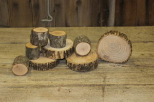 Assorted Small Wood Slices