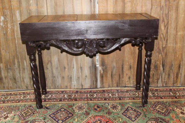 Narrow Wood Table