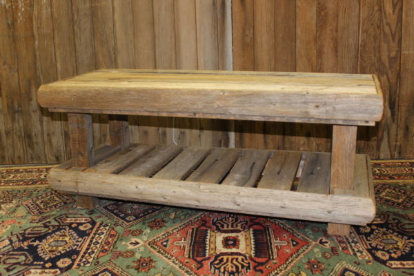 2 Level Barn Wood Coffee Table