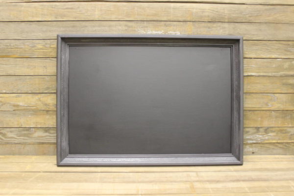 F39: Simple Gray Chalkboard