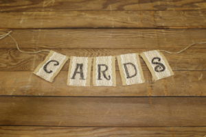 Middle Lace "Cards" Banner