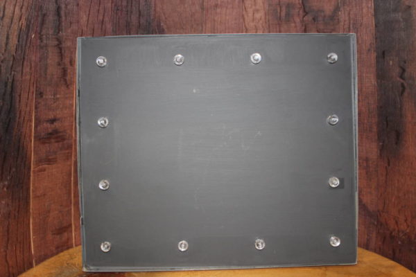 F181: Industrial Lit Chalkboard