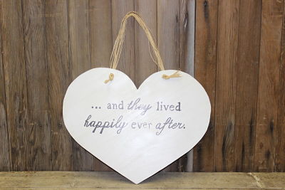“Happily Ever After” Sign