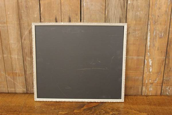 F217 Gray Narrow Trimmed Chalkboard