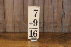 Math Flash Card Table Numbers