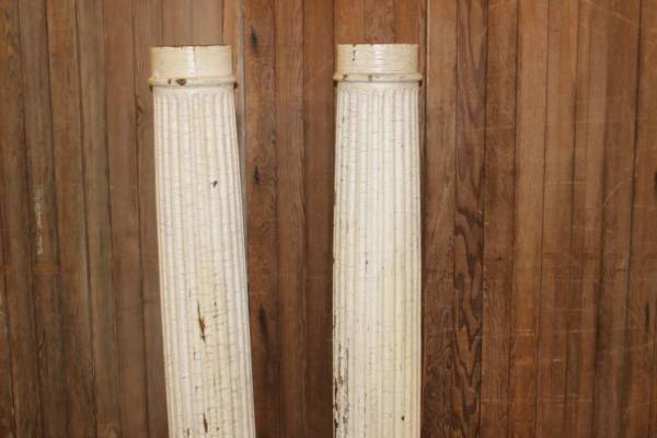 Aged Cream Columns