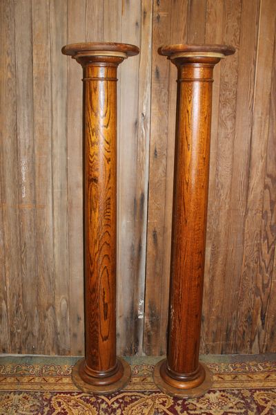 Tall Oak Columns 2