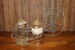 Wire Mason Jar Holder- Vintique Rental WI