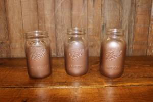 Copper Bottom Quart Mason Jar- Vintique Rental WI
