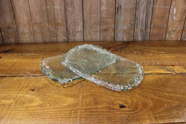 Sea Glass Serving Trays