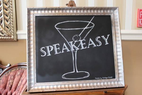 Speakeasy Sign
