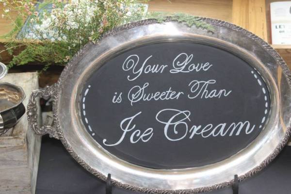 Ice Cream Chalkboard