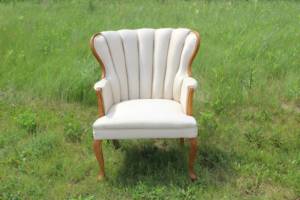 Cream Lounge Chair
