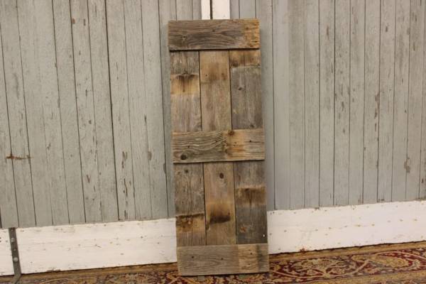 Double Sided Barn Wood Panel
