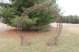 Circular Twig Arch