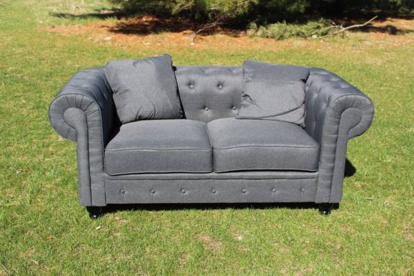 Charcoal Chesterfield Sofa