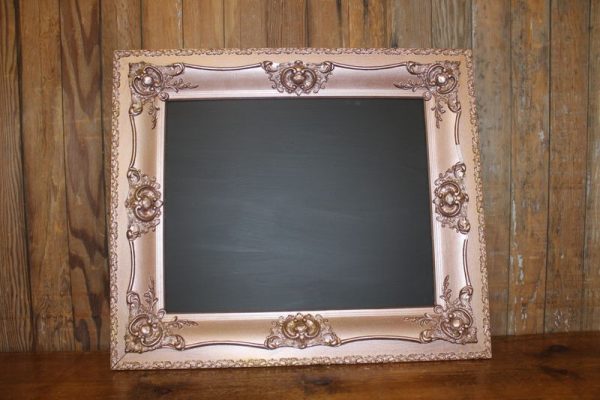 F345: Double Trimmed Copper Chalkboard-M