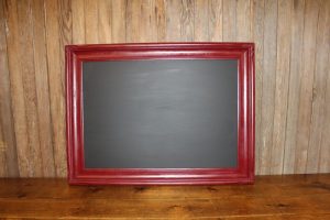 F346: Simple Red Wine Chalkboard-L