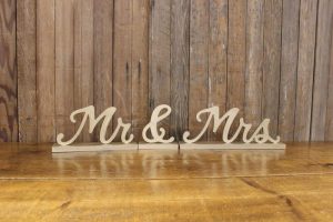 Gold Mr & Mrs 3-Piece Set