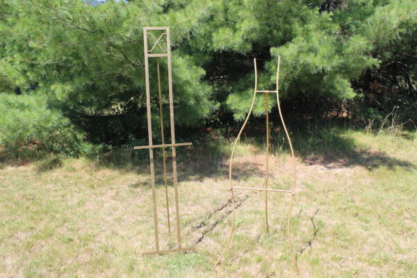 Gold Standing Easels