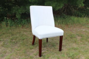 Cream Riveted Chair