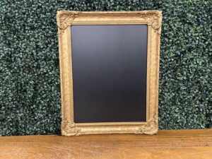 F364: Gold Molded Framed Chalkboard-M